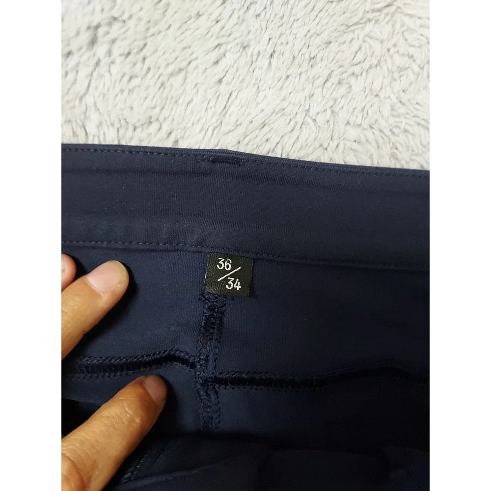 Public Rec All Day Every Day Pants Mens 36x34 Athletic Stretch Blue Performance